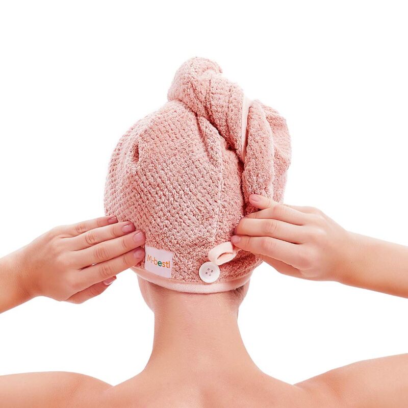 2 Set Magic Instant Dry Hair Towel - Image 3