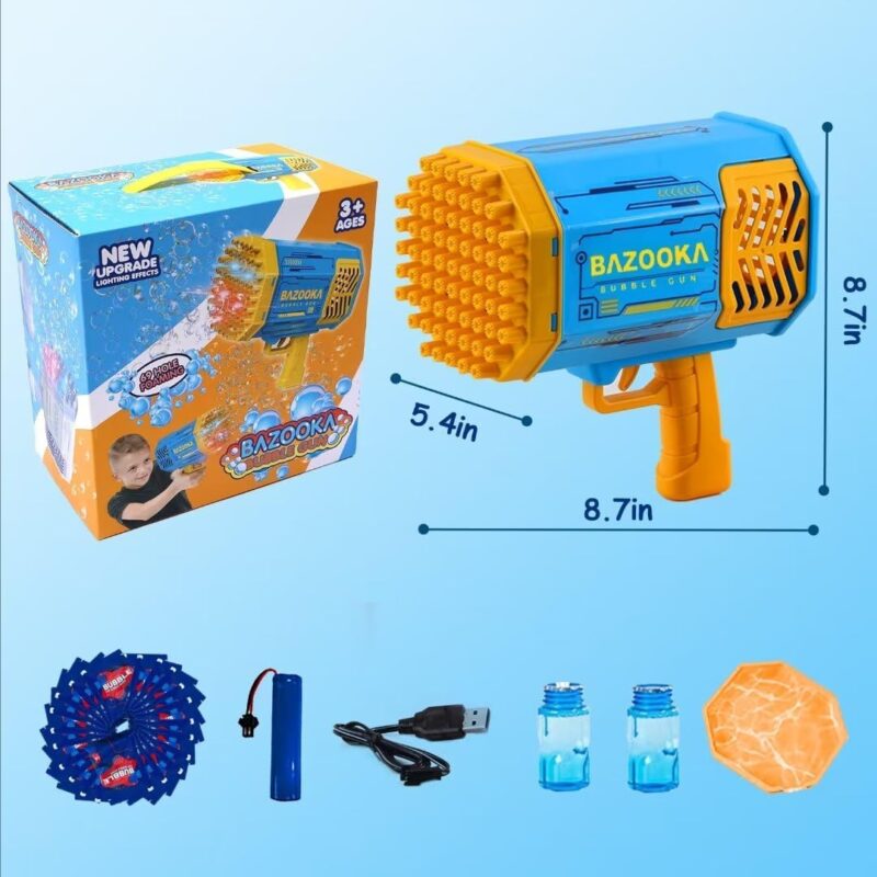 💥HOT SALE 49% OFF💥-Bazooka Bubble Gun Machine Toy - Image 4
