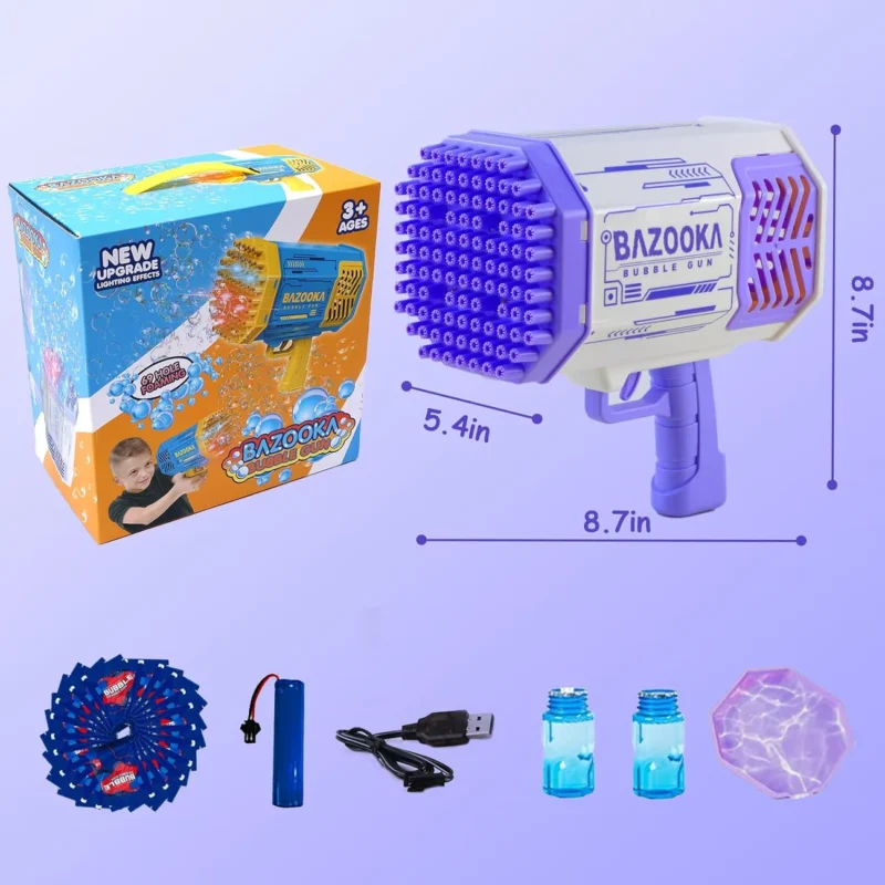 💥HOT SALE 49% OFF💥-Bazooka Bubble Gun Machine Toy - Image 12