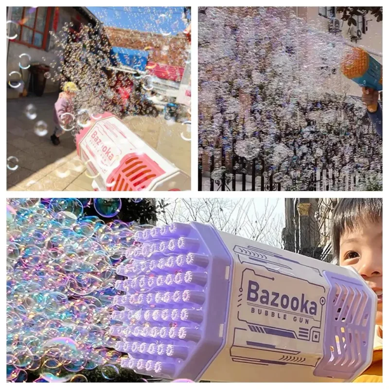 💥HOT SALE 49% OFF💥-Bazooka Bubble Gun Machine Toy - Image 14